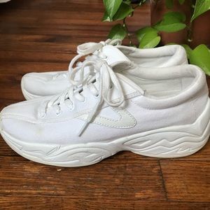 Tretorn Canvas Chunky Sneaker 🤍White